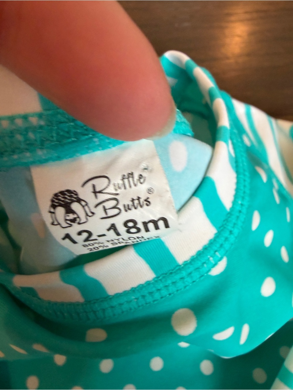 12-18 Month Ruffle Butts Swimsuit - Picture 5 of 5